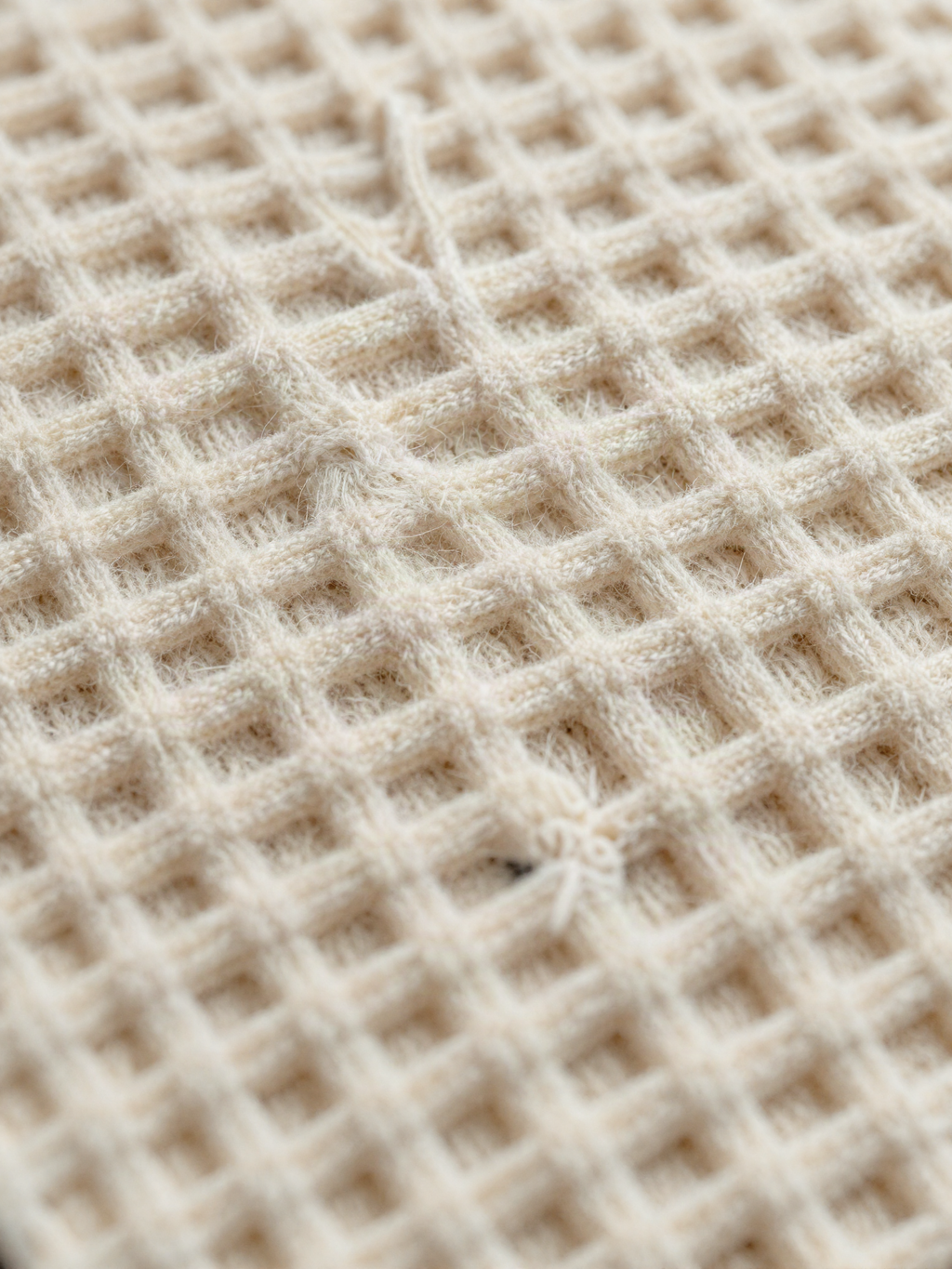 Ansvelle - Waffle Knit Lounge Set with Long Sleeves
