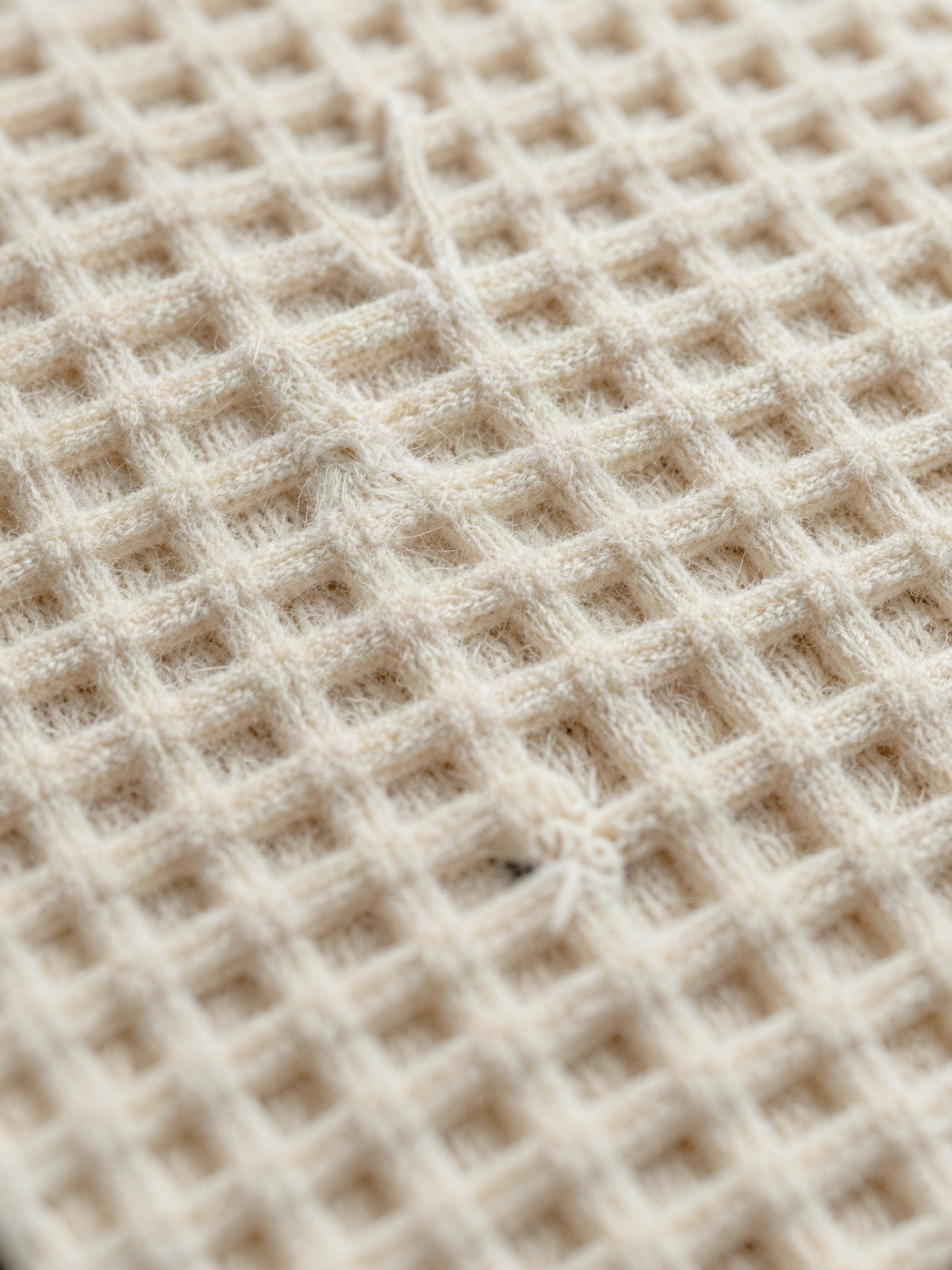 Ansvelle - Waffle Knit Lounge Set with Long Sleeves