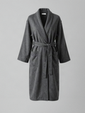 Brelandra - Jersey Robe with Tie Belt and Patch Pockets