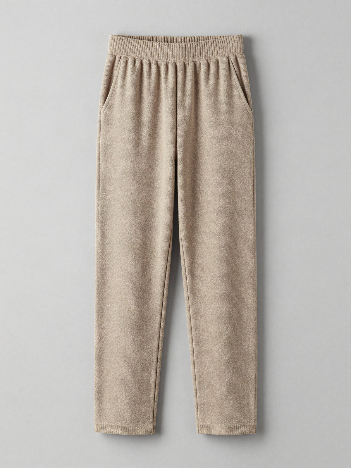 Ilsandre - Knitted Lounge Pants with Elasticated Waist