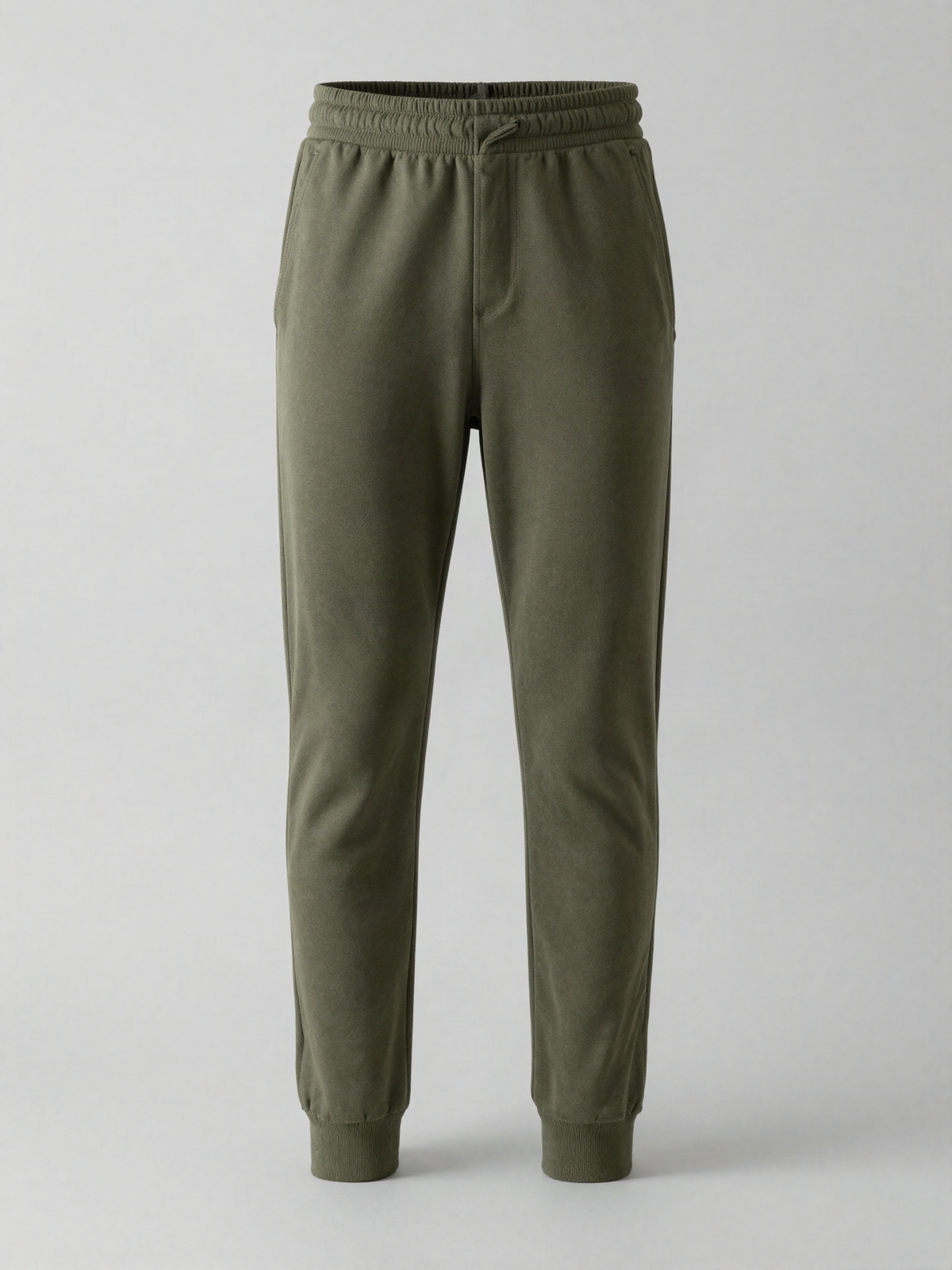 Solandre - Brushed Jersey Jogger with Tapered Leg