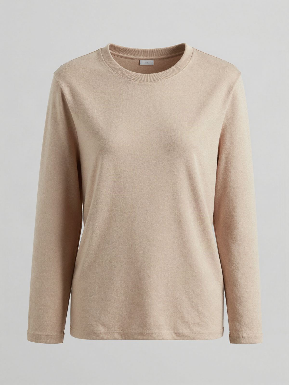 Braxholm - Long Sleeve Lounge Tee in Cotton Jersey