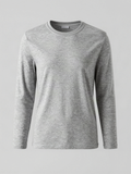 Braxholm - Long Sleeve Lounge Tee in Cotton Jersey