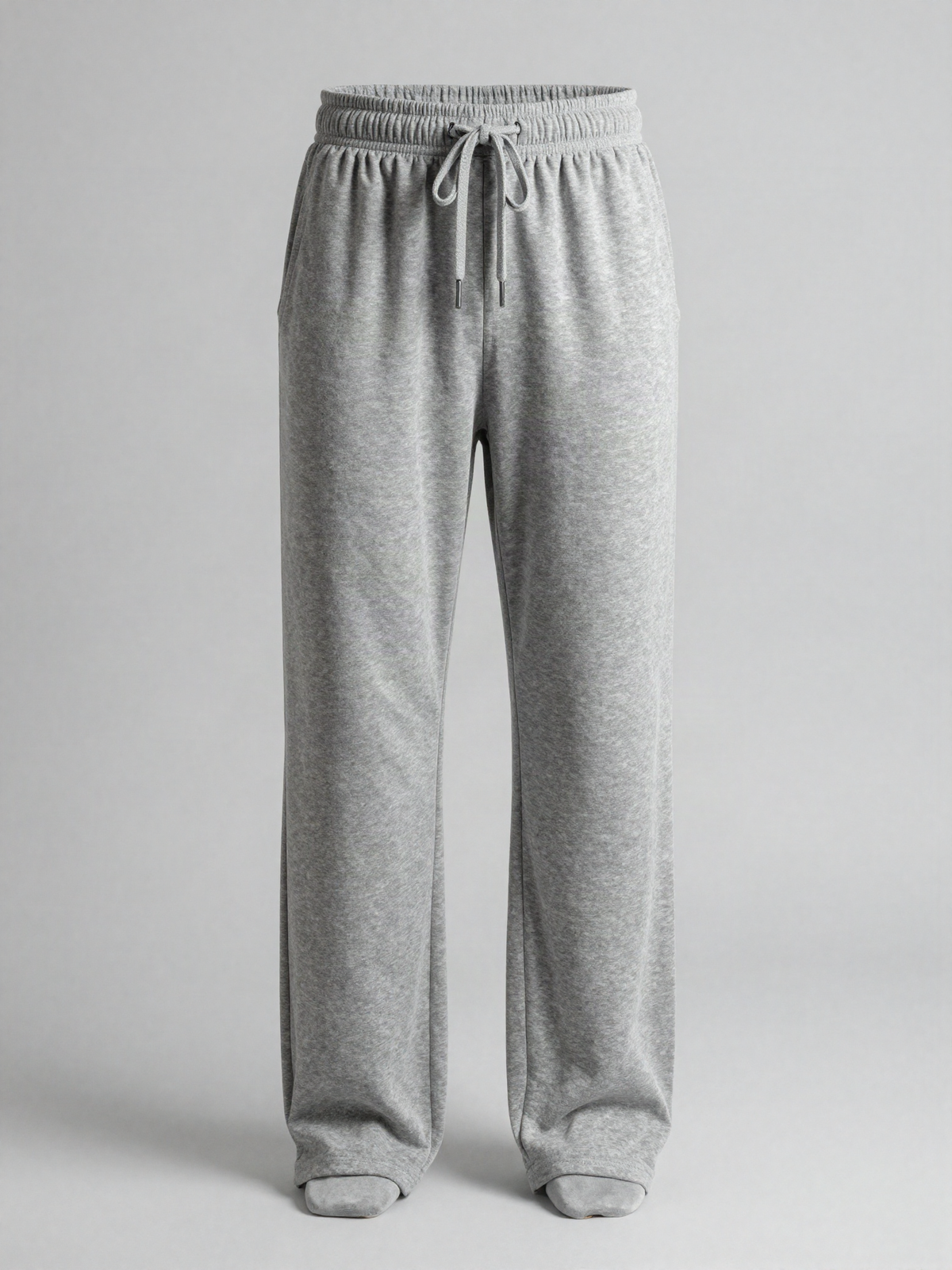 Weskorn - Cotton Jersey Lounge Pants with Drawstring Waist
