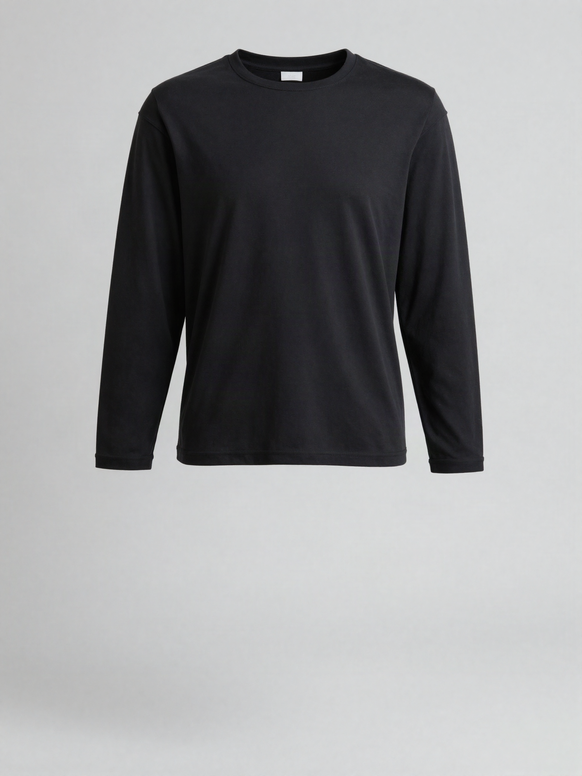 Braxholm - Long Sleeve Lounge Tee in Cotton Jersey