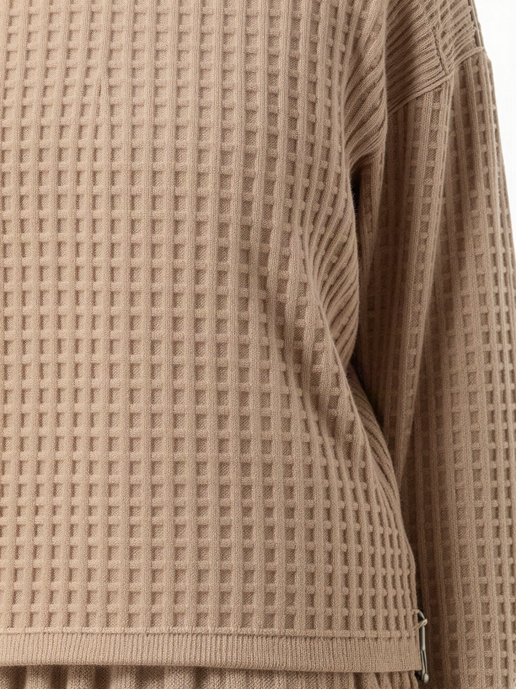 Tolstrand - Waffle Knit Lounge Set with Long Sleeves