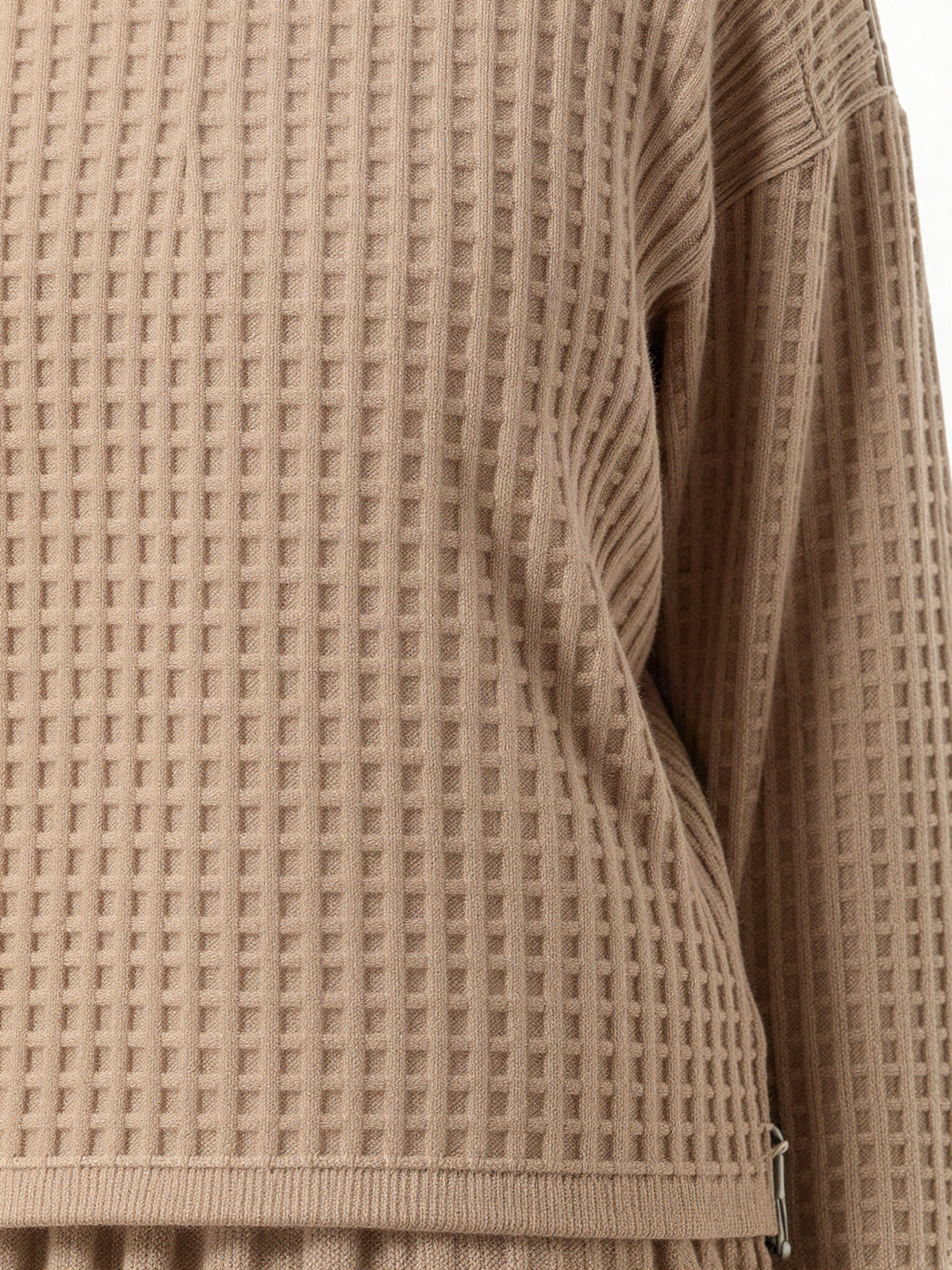 Tolstrand - Waffle Knit Lounge Set with Long Sleeves