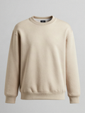 Marloft - Crew Neck Sweatshirt in Brushed Back Jersey