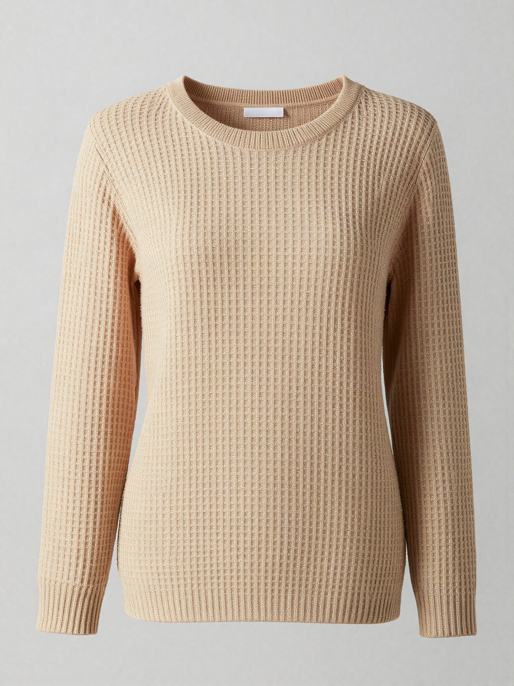 Denwyth - Waffle Knit Henley Lounge Top