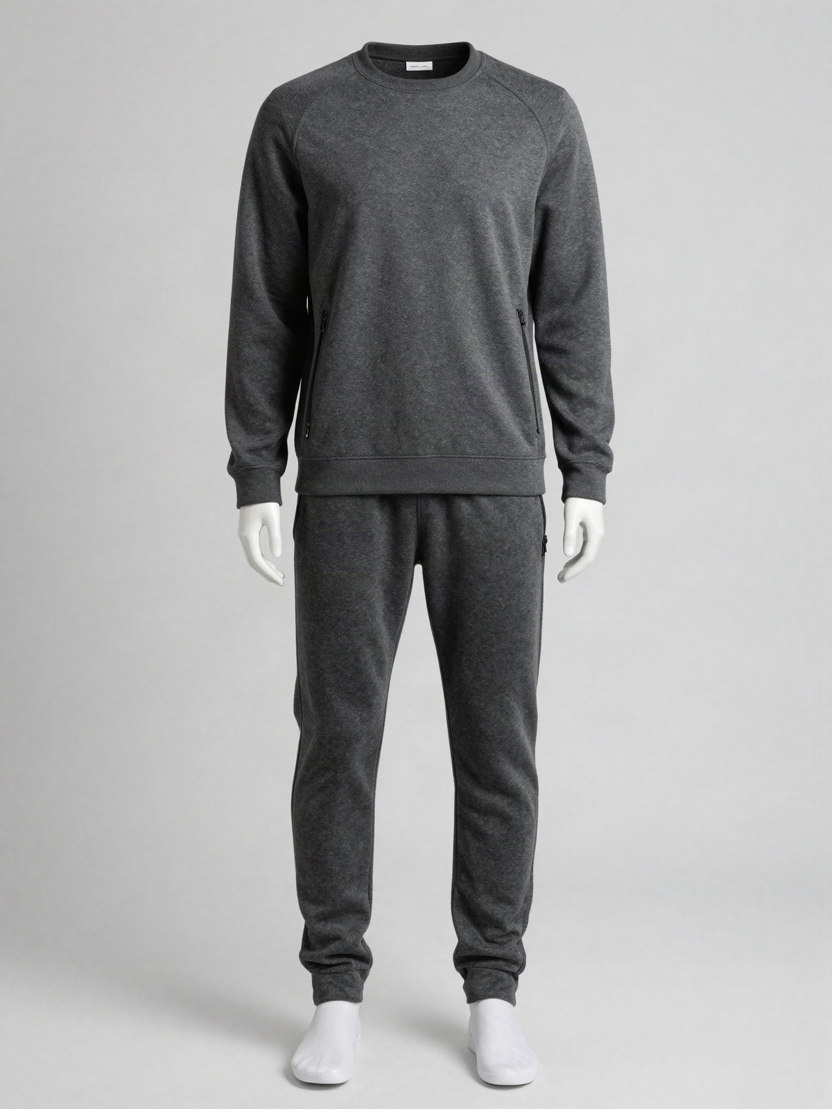 Corstead - Tapered Fleece Joggers with Zip Pockets