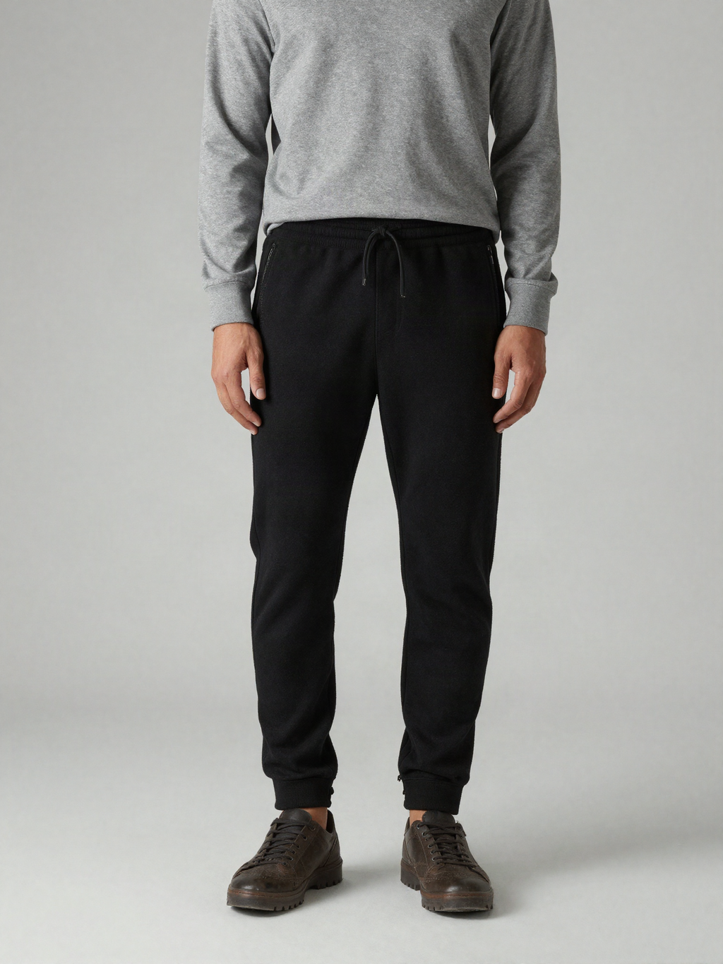 Corstead - Tapered Fleece Joggers with Zip Pockets