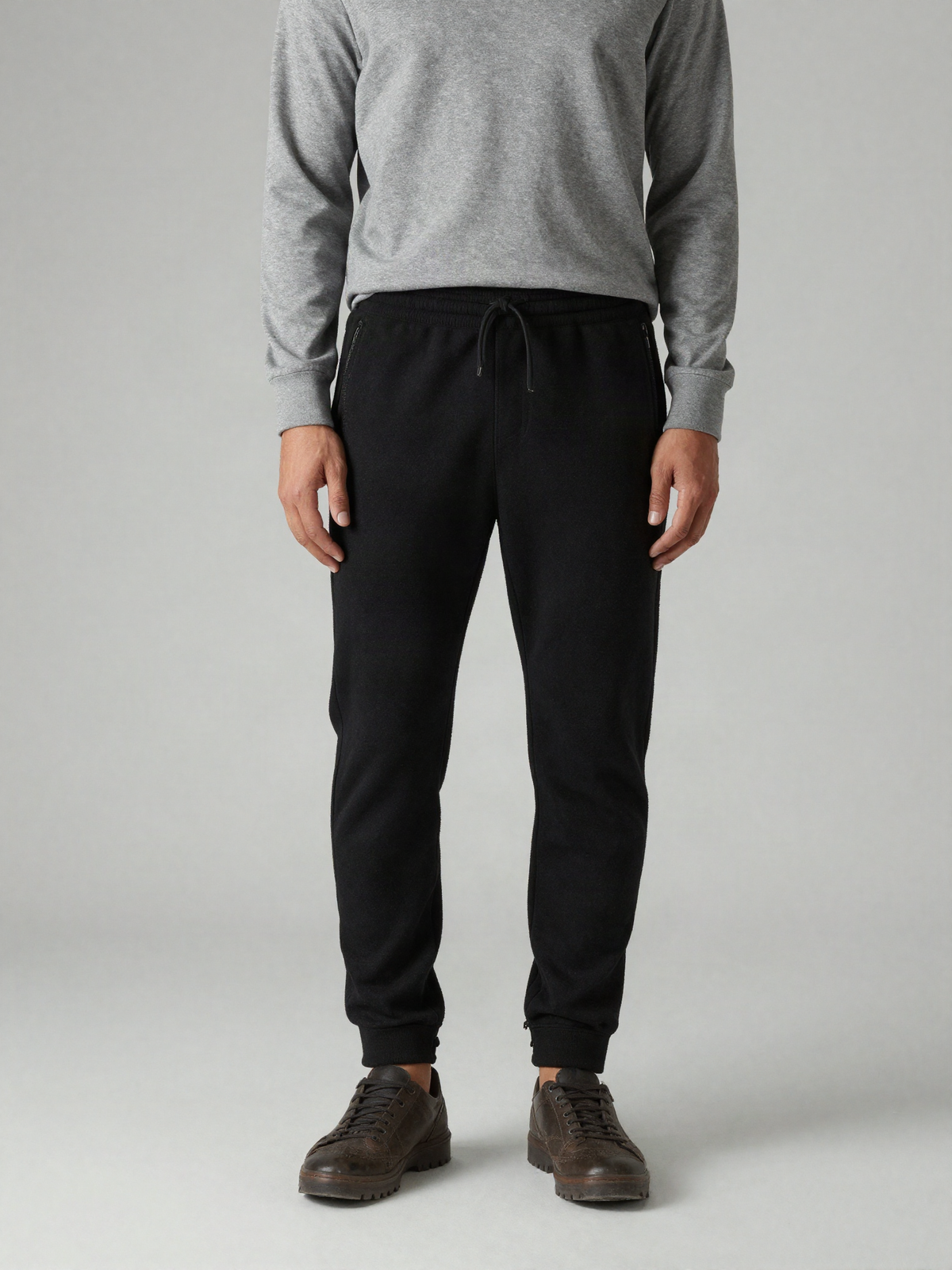 Corstead - Tapered Fleece Joggers with Zip Pockets