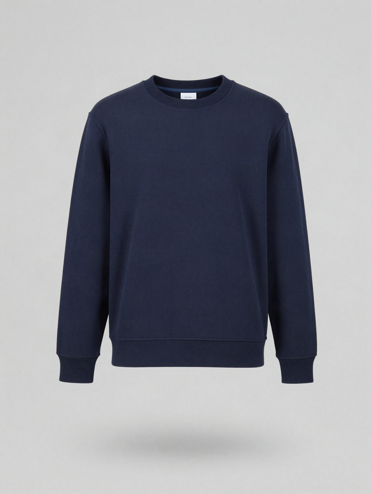 Marloft - Crew Neck Sweatshirt in Brushed Back Jersey